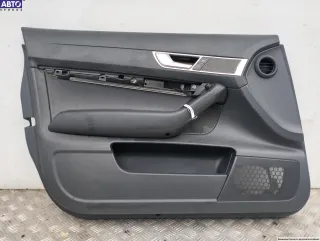 4F1867105A Обшивка двери передней левой (дверная карта) Audi A6 C6 (S6,RS6) Арт 55002691, вид 1