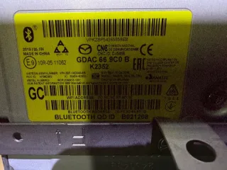 GDAC669C0B GDAC-66-9C0-B Блок навигации Mazda 3 BK Арт e13457954, вид 8