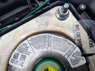 98510BR26D Крышка подушки безопасности водителя Nissan Qashqai+2 Арт 2-1040087, вид 18