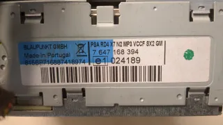 6574NY Магнитола (аудио система) Citroen C5 2 Арт 20500577, вид 5