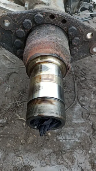 42575876 чулок (картер) заднего моста Iveco Stralis Арт 9396162, вид 2