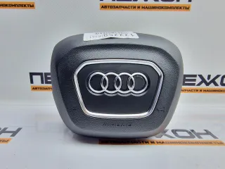 4M0880201A6PS Крышка подушки безопасности водителя Audi Q7 4M Арт 2-1075735, вид 1