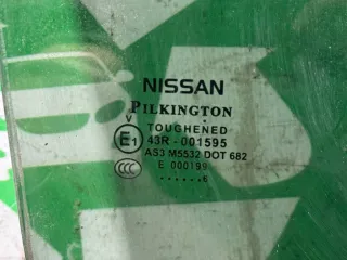  Стекло двери задней правой Nissan Qashqai 2 Арт 2000000056830, вид 2