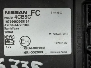 284B14CB5C Блок комфорта Nissan Qashqai 2 Арт 2000000056735, вид 2