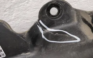 A1676803100 Защита днища Mercedes ML/GLE W166 Арт A956249T, вид 3