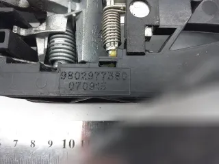 9802977380 Скелет ручки наружной задней левой Citroen Spacetourer Арт 141310535_2, вид 3