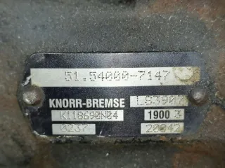 51.54000-7147,LS3907,K118690ND4,K024020,194612500044,51.52160-6000,51540007146,51541006065,51541006053 Компрессор пневмоподвески MAN TGX Арт 2088209, вид 6