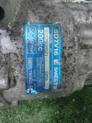 3M5H19D629SB,3M5H-19D629-SB Компрессор кондиционера Mazda 3 BK 1.6л Арт 00295428, вид 5