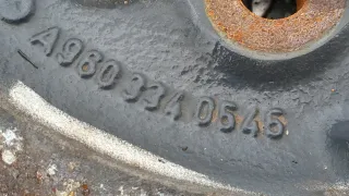 A9603340545 Фланец ступицы Mercedes Actros Арт 20754112, вид 2