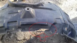  Защита арок (подкрылок) Mazda 3 BK Арт e13938296, вид 4