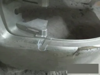  Накладка бампера заднего Citroen C-Crosser Арт MBB599, вид 2