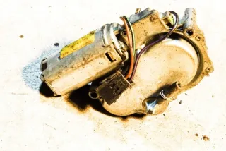 8A9955713 Моторчик стеклоочистителя фар Audi A6 C5 (S6,RS6) Арт e12572690, вид 1