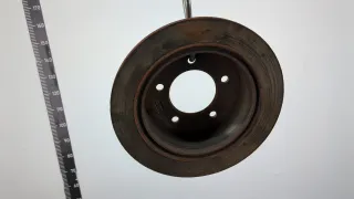 4615A194 Диск тормозной задний Mitsubishi Lancer 10 Арт 20719983, вид 1