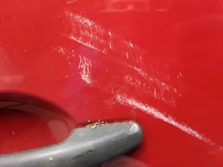 9006L8 Дверь сдвижная левая красная Citroen Berlingo 2  Арт 20777204, вид 2