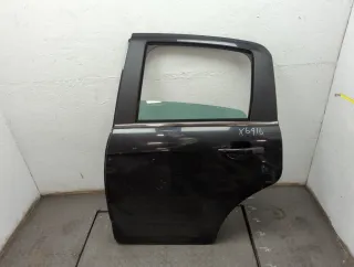 9002CC,9137V9 Дверь задняя левая черная Citroen C3 2 restailing Арт 20664994, вид 1