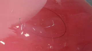 YQ00173680 Капот красный Citroen C3 Aircross  Арт 20782961, вид 4