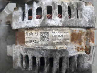  Генератор Citroen jumpy 3 1.5л HDI Арт 20782021, вид 2