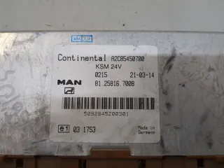 81258167008 Блок управления KSM MAN TGX Арт 20806848, вид 2