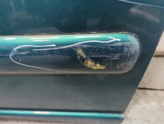 9006C5 Дверь сдвижная левая зеленая Citroen Berlingo 1 restailing Арт 20786469, вид 5