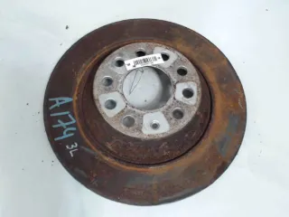  диск тормозной зад лев Audi A6 C6 (S6,RS6) Арт 25009146, вид 1