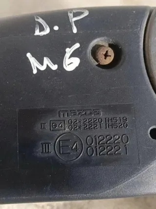 E4012220 Зеркало наружное правое Mazda 121 3 Арт e14427114, вид 5