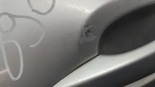 9812716780 Дверь задняя левая серебристая Citroen C3 3 Арт 20894664, вид 4