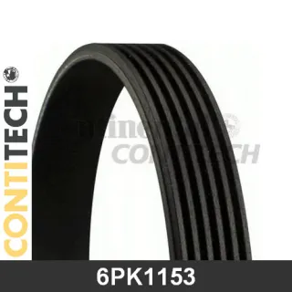 6PK1153 ContiTech Ремень ручейковый BMW X3 G01 Арт 6PK1153CONTITECH, вид 1