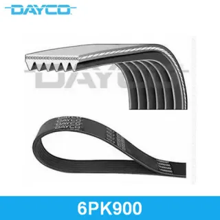 6PK900 Dayco Ремень ручейковый Peugeot 2008 restailing Арт 6PK900DAYCO, вид 1