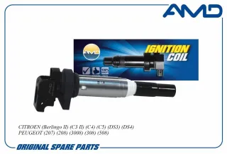 AMDEL843 AMD Катушка зажигания Peugeot 308 1 Арт AMDEL843AMD, вид 1