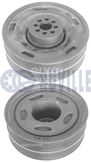 520306 Ruville Шкив коленвала Audi A6 C6 (S6,RS6) Арт 520306RUVILLE, вид 1