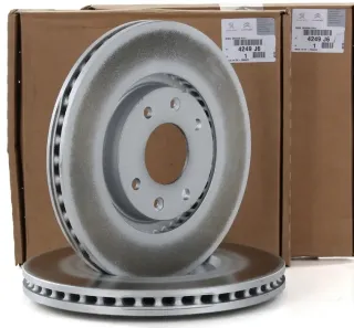 4249J6 Citroen-Peugeot Диск тормозной передний Citroen Berlingo 2  Арт 4249J6CITROENPEUGEOT, вид 1