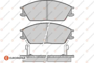 1617284380 Eurorepar Тормозные колодки передние Honda Accord 3 Арт 1617284380EUROREPAR, вид 1