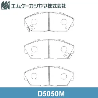 D5050M Kashiyama Тормозные колодки передние Honda Accord 3 Арт D5050MKASHIYAMA, вид 1