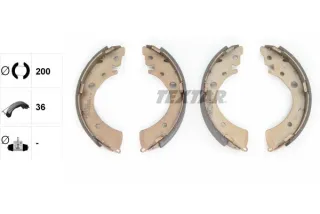 91039601 Textar Тормозные колодки комплект Honda Accord 3 Арт 91039601TEXTAR, вид 1