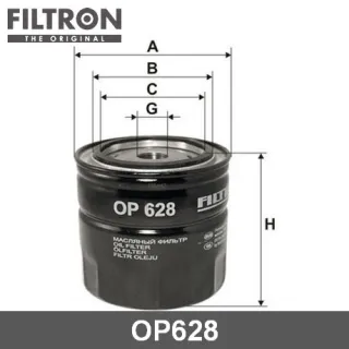 OP628 Filtron Фильтр масляный Chrysler Vision Арт OP628FILTRON, вид 1