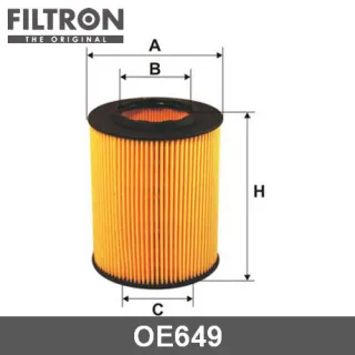 OE649 Filtron Фильтр масляный BMW Z4 E85/E86 Арт OE649FILTRON, вид 1