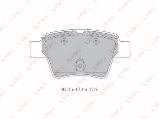 BD2211 Lynx Тормозные колодки задние Citroen C4 1 Арт BD2211LYNX, вид 1