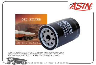 ASINFL2424 ASIN Фильтр масляный Alfa Romeo 164 Арт ASINFL2424ASIN, вид 1