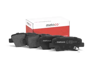 3010021 Metaco Колодки тормозные задние дисковые к-кт Changan CS 75 Арт 3010021METACO, вид 1