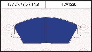 TCA1230 Tatsumi Тормозные колодки передние Honda Accord 3 Арт TCA1230TATSUMI, вид 1