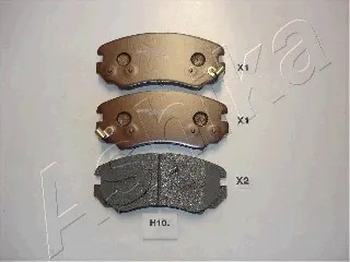 50H0010 Ashika Колодки тормозные передние к-кт Changan CS 75 Арт 50H0010ASHIKA, вид 1