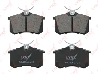 BD1206 Lynx Тормозные колодки задние Citroen C8 Арт BD1206LYNX, вид 1