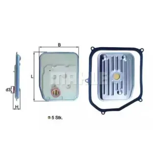 HX147KIT Mahle , Knecht Фильтр АКПП Audi A6 C5 (S6,RS6) Арт HX147KITMAHLEKNECHT, вид 1