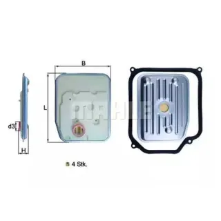 HX147KIT1 Mahle , Knecht Фильтр АКПП Audi A6 C5 (S6,RS6) Арт HX147KIT1MAHLEKNECHT, вид 1