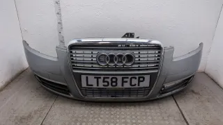 4F0807105 Бампер передний серый Audi A6 C6 (S6,RS6) Арт 20922403, вид 1