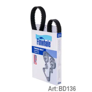 BD136 Finwhale Ремень ГРМ Lada 2111 Арт BD136FINWHALE, вид 1