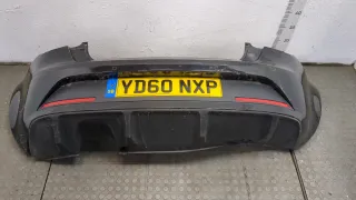 6J3807421C,6J0807487,6J0807521 Бампер задний черный Seat Ibiza 4 Арт 20544346, вид 1