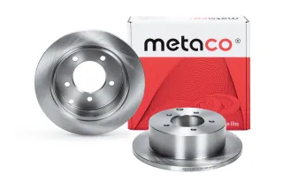 3060014 Metaco Диск тормозной задний Mitsubishi Lancer 10 Арт 3060014METACO, вид 3