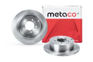 3060025 Metaco Диск тормозной задний Mitsubishi Lancer 10 Арт 3060025METACO, вид 2