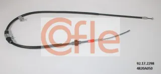 92172298 Cofle,Walko Трос стояночного тормоза правый Mitsubishi Lancer 10 Арт 92172298COFLEWALKO, вид 1